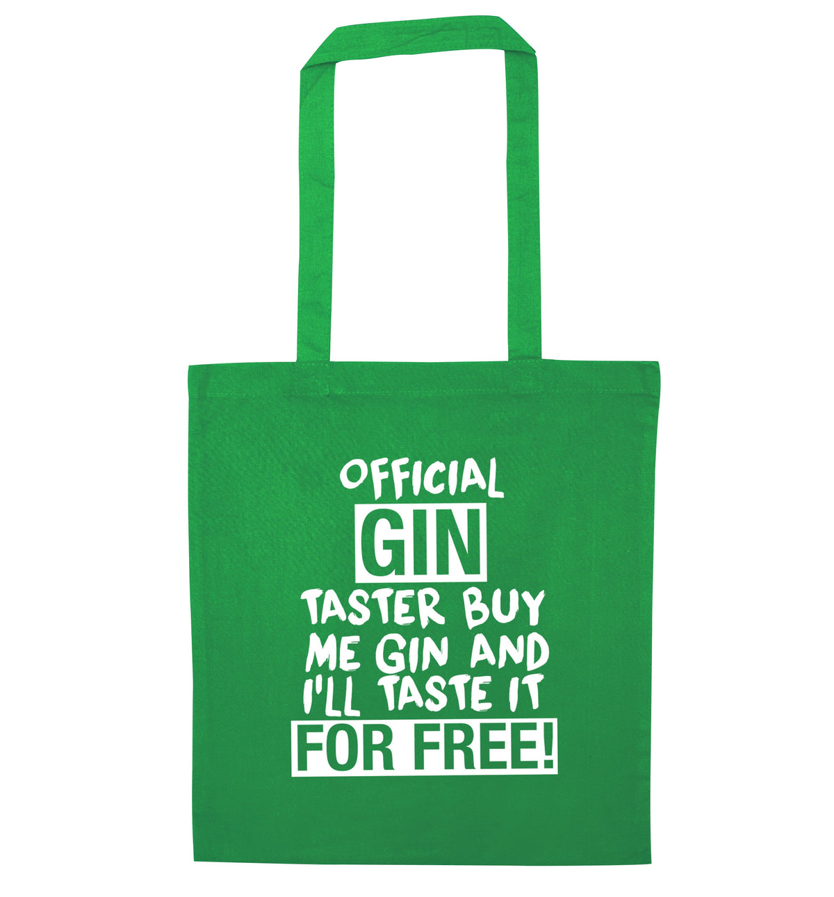 Official gin taster buy me gin and I'll taste it for free | Tote Bag
