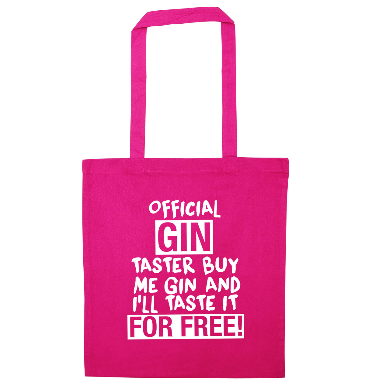 Official gin taster buy me gin and I'll taste it for free | Tote Bag