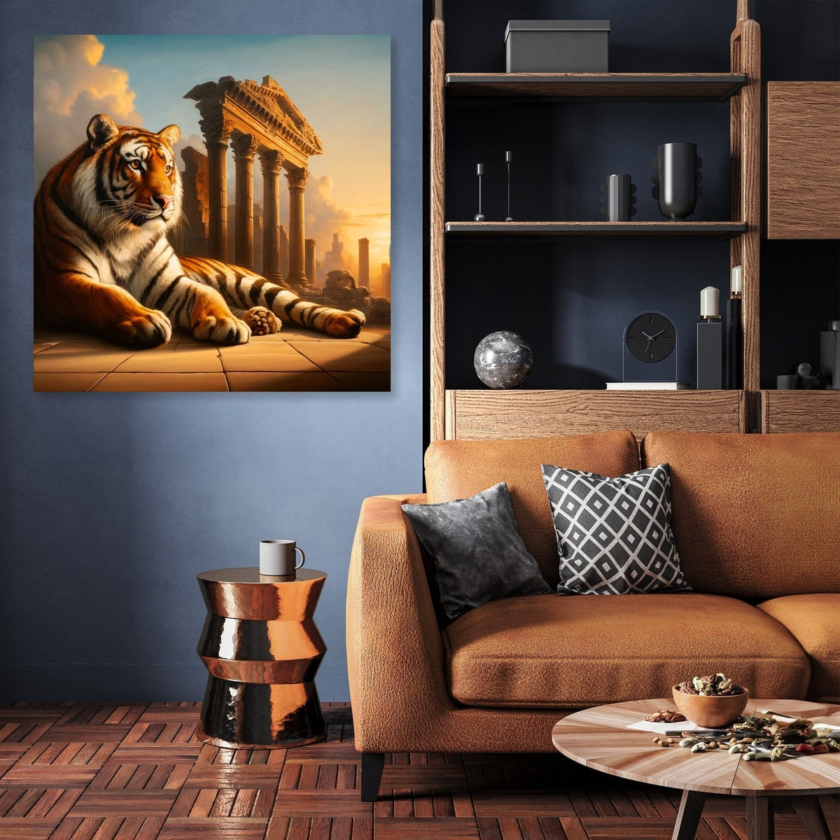 Ancient Guardian Tiger Canvas