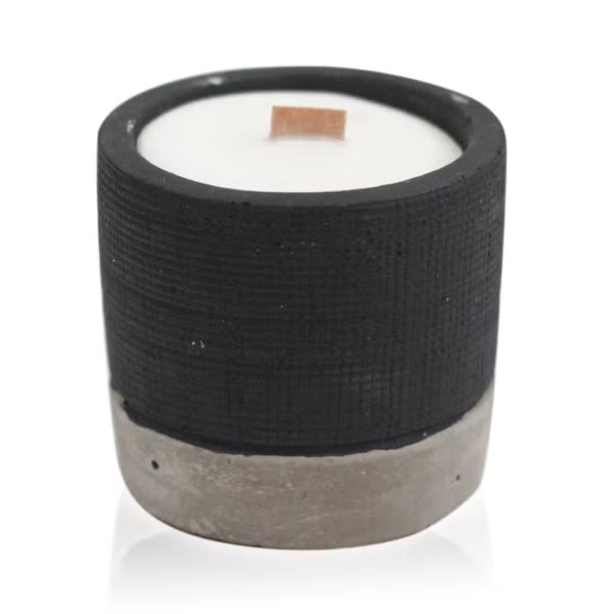 Concrete Wooden Wick Candle