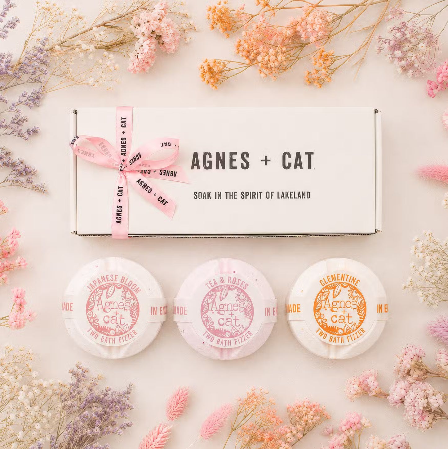 Agnes + Cat Bath Fizzer Gift Sets