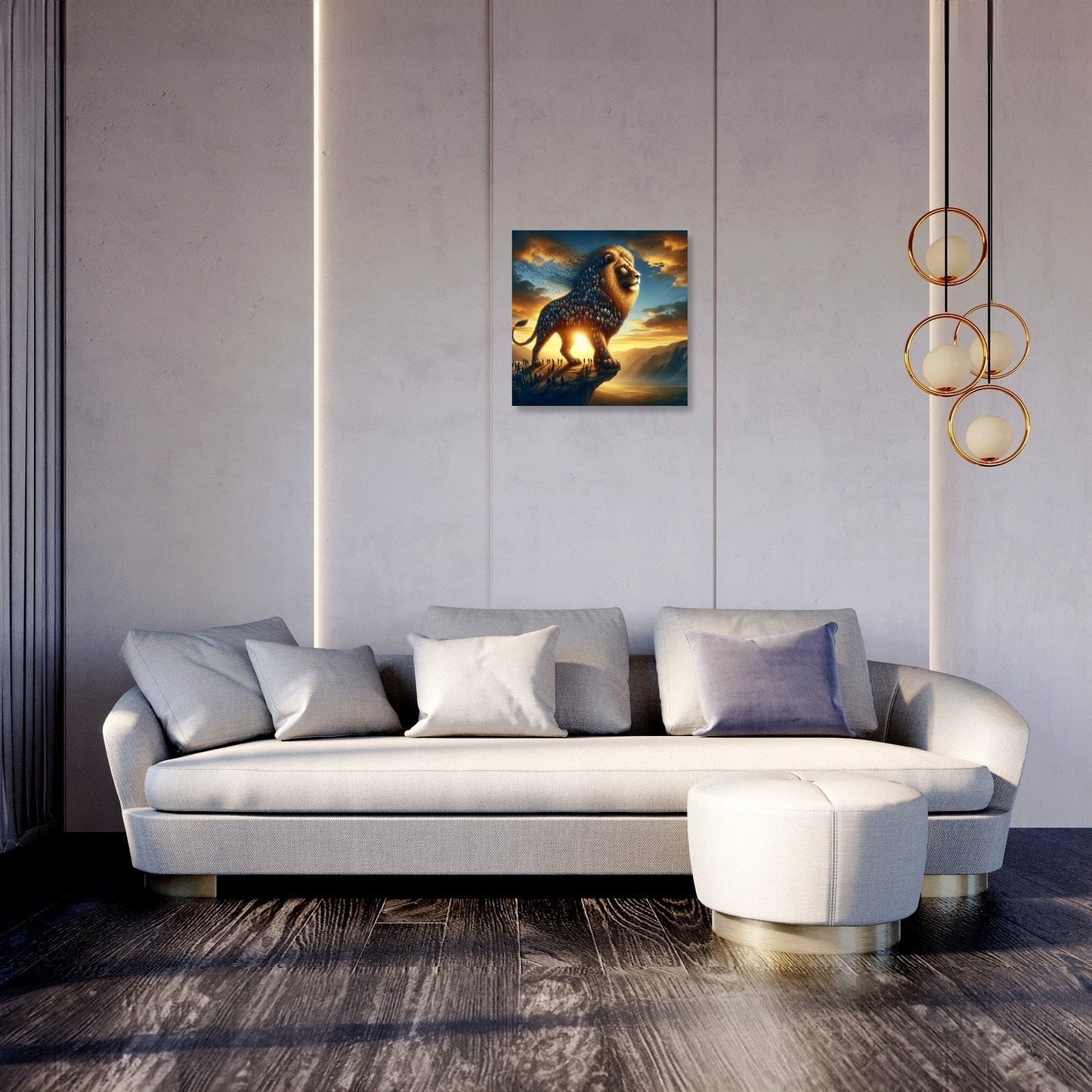 Unity of the Lionhearted Canvas