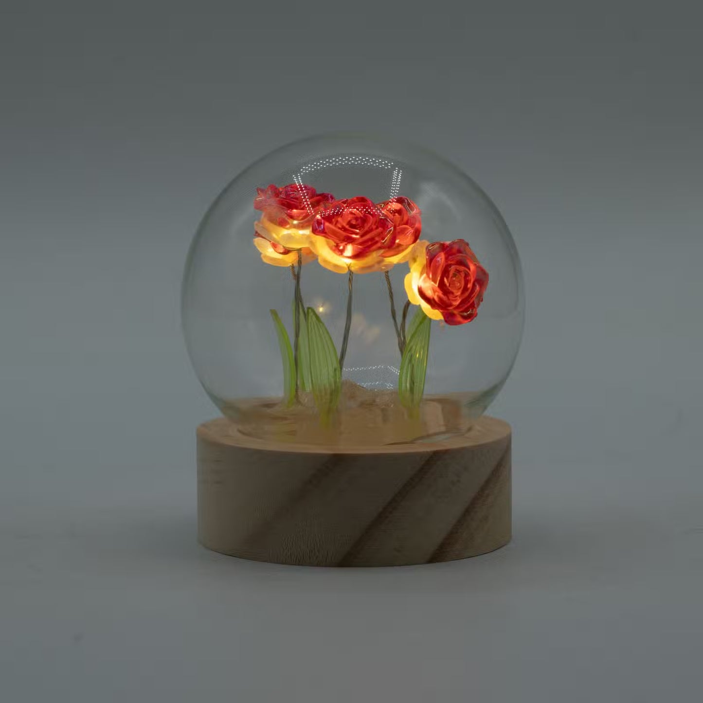 Floral Glow Garden Domes