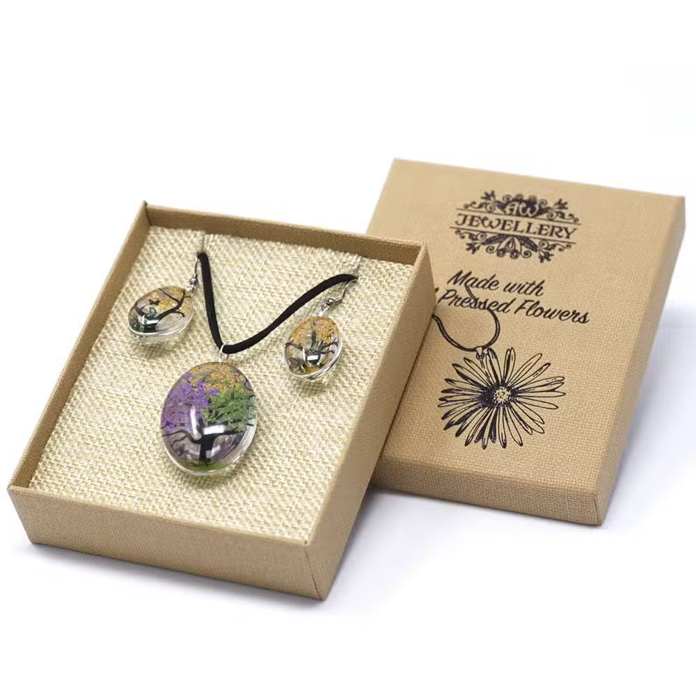 Pressed Flowers Jewellery