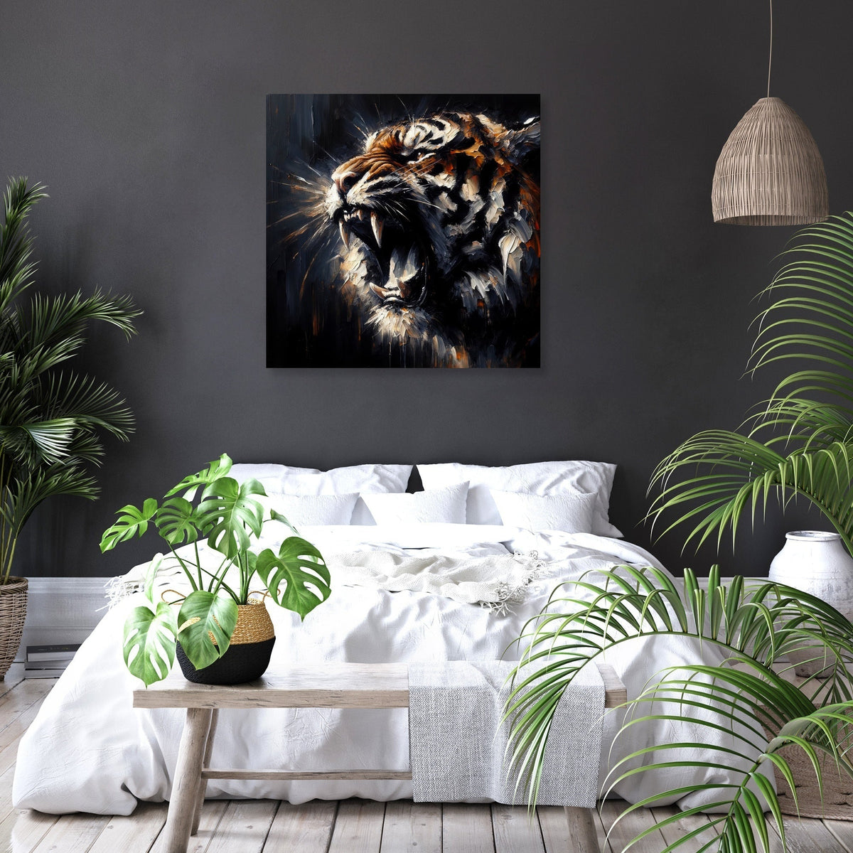 Ferocity Tiger Roar Canvas