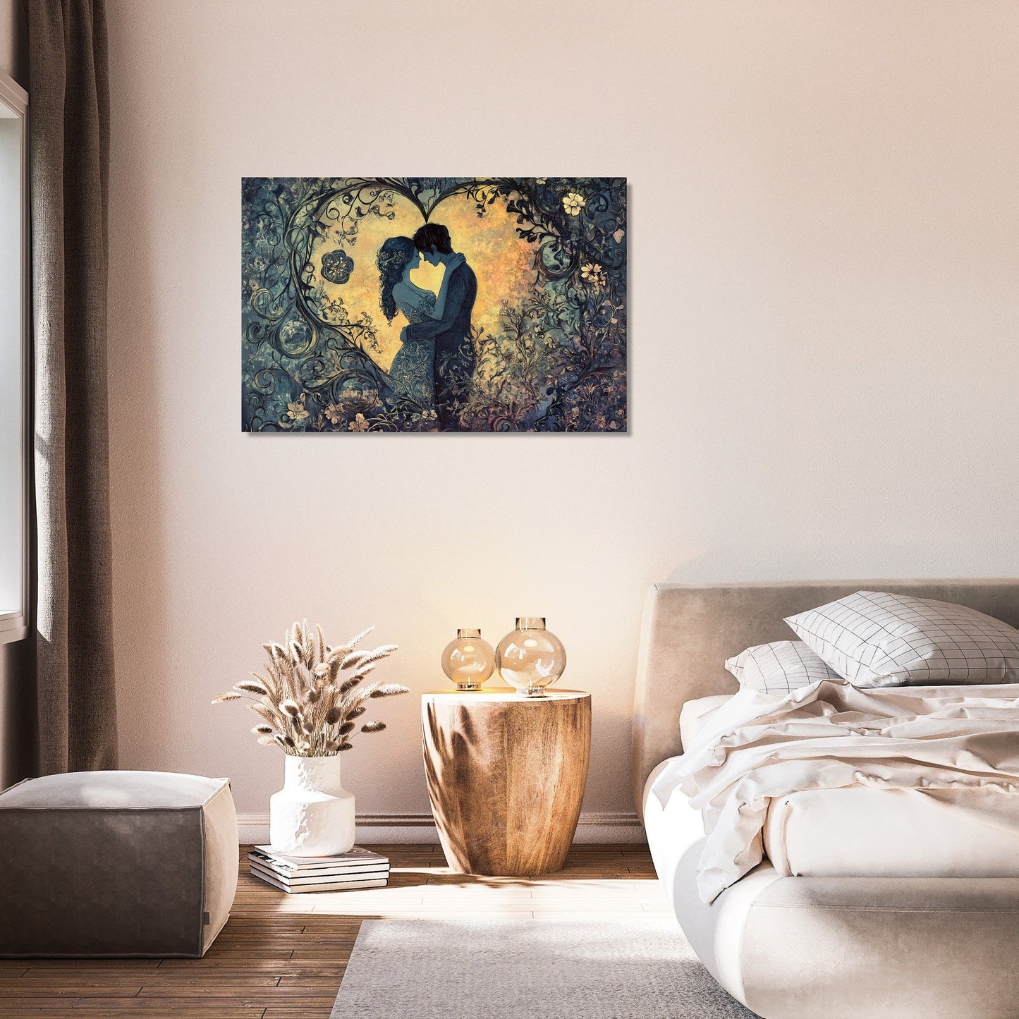 Lovers' Harmony Canvas