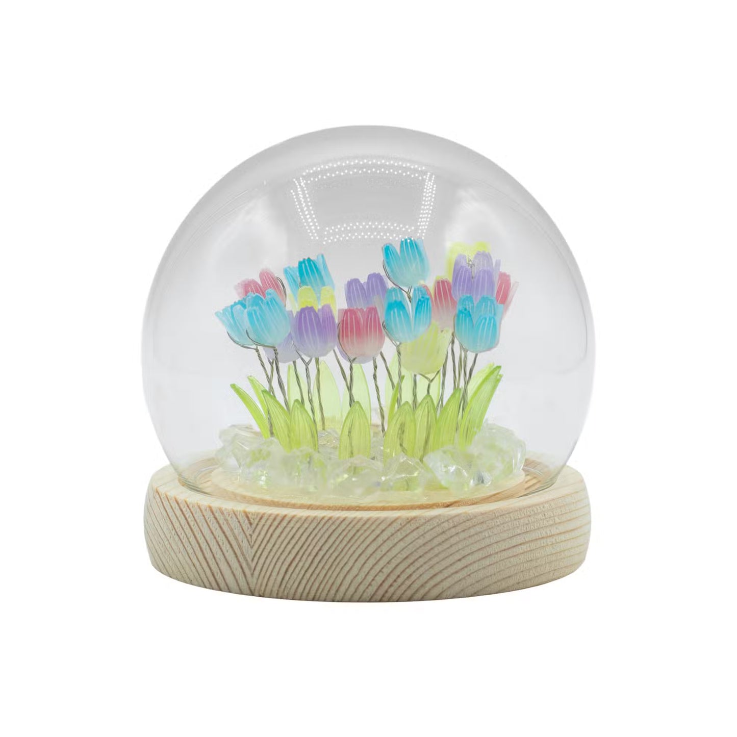 Floral Glow Garden Domes