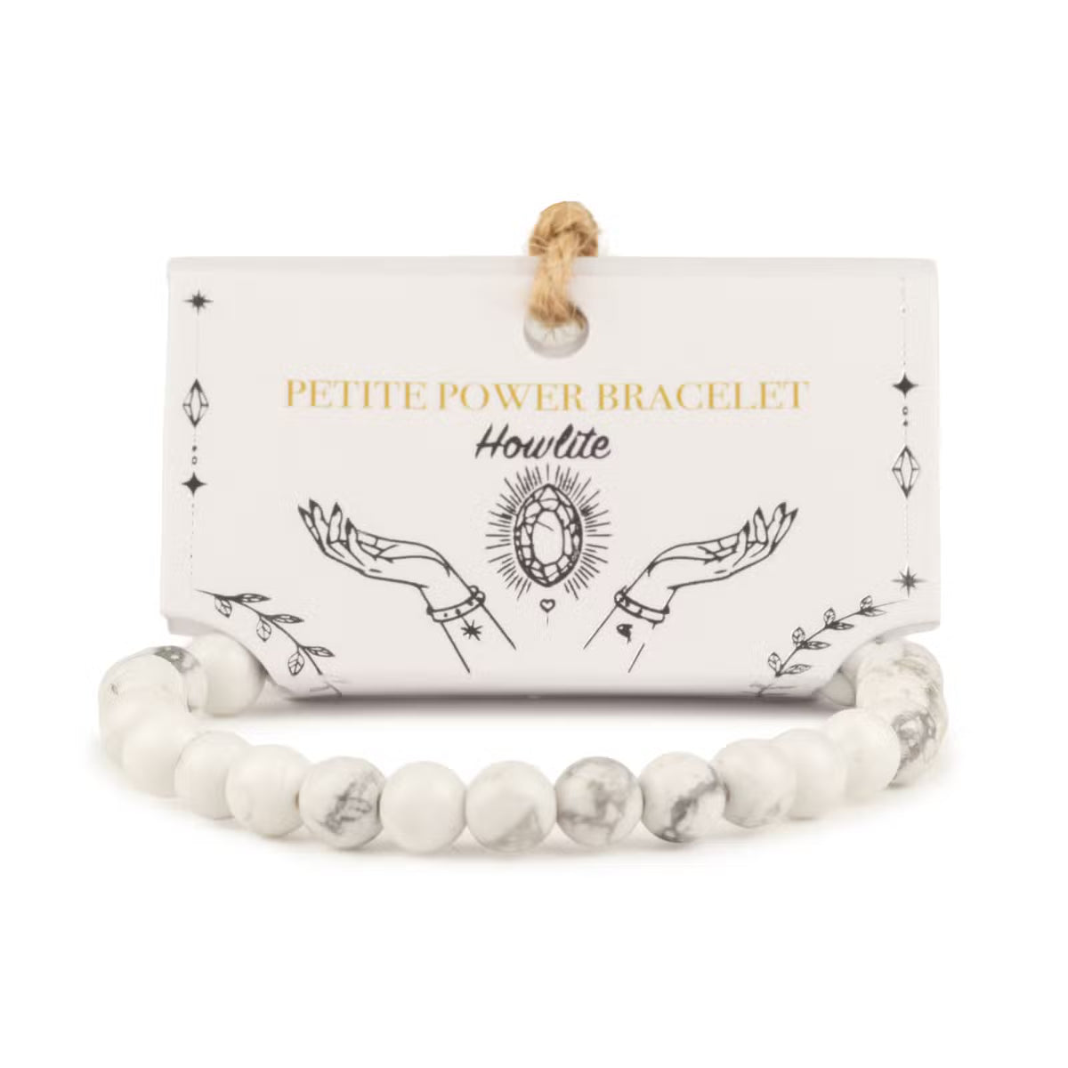 Petite Gemstone Power Bracelets – 6mm Beads