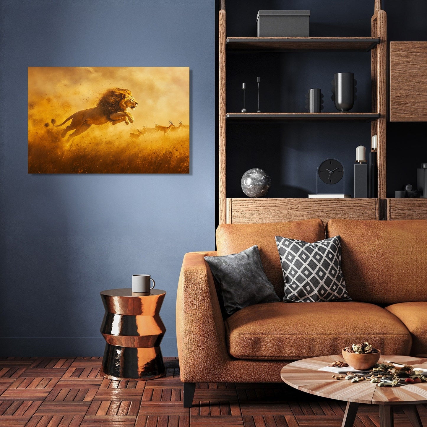 Lion’s Leap Canvas