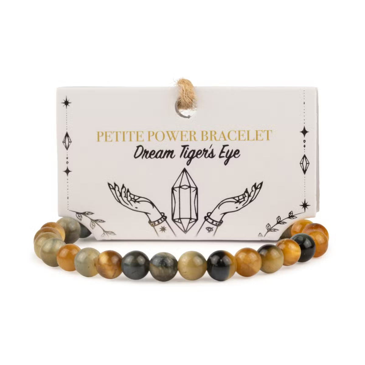 Petite Gemstone Power Bracelets – 6mm Beads