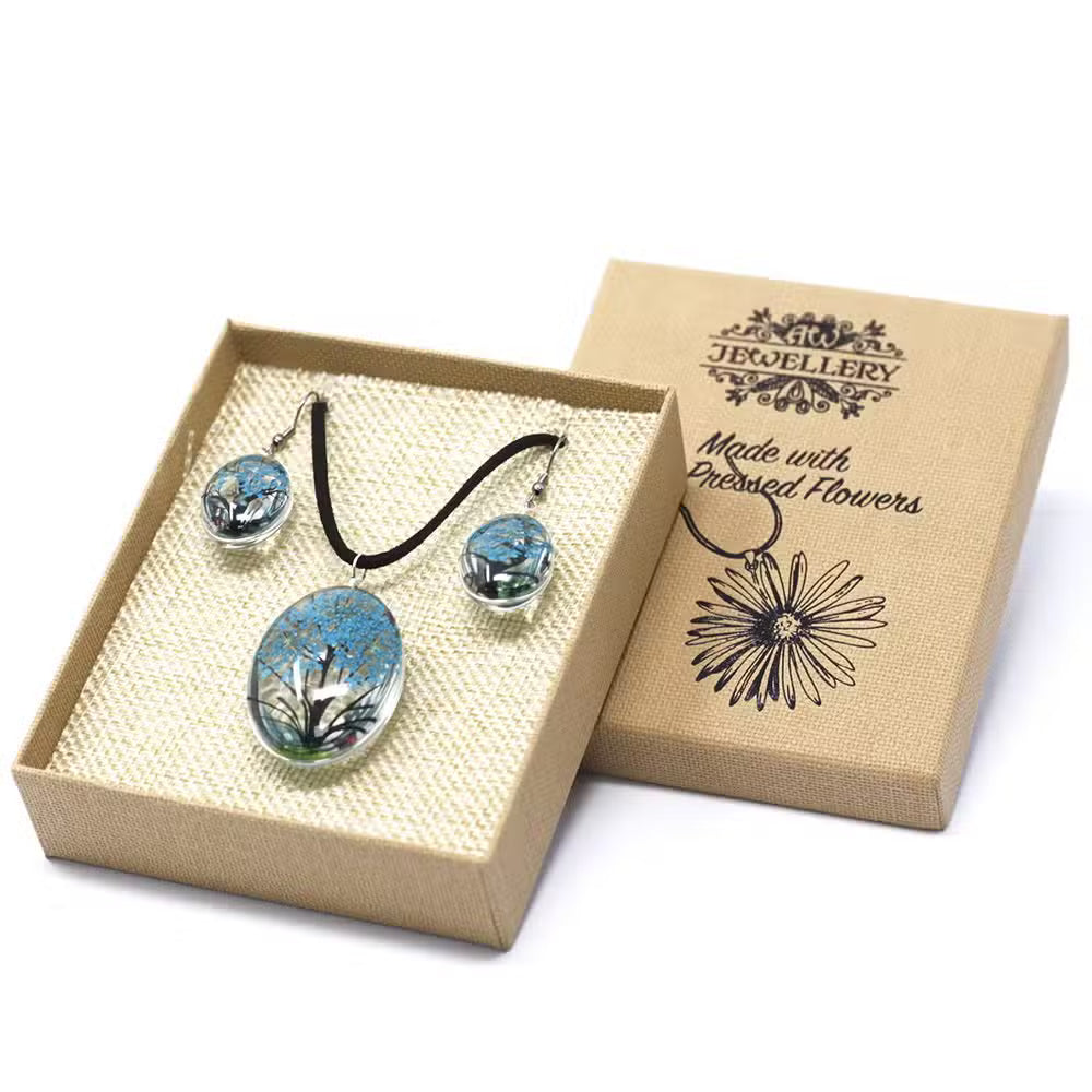 Pressed Flowers Jewellery