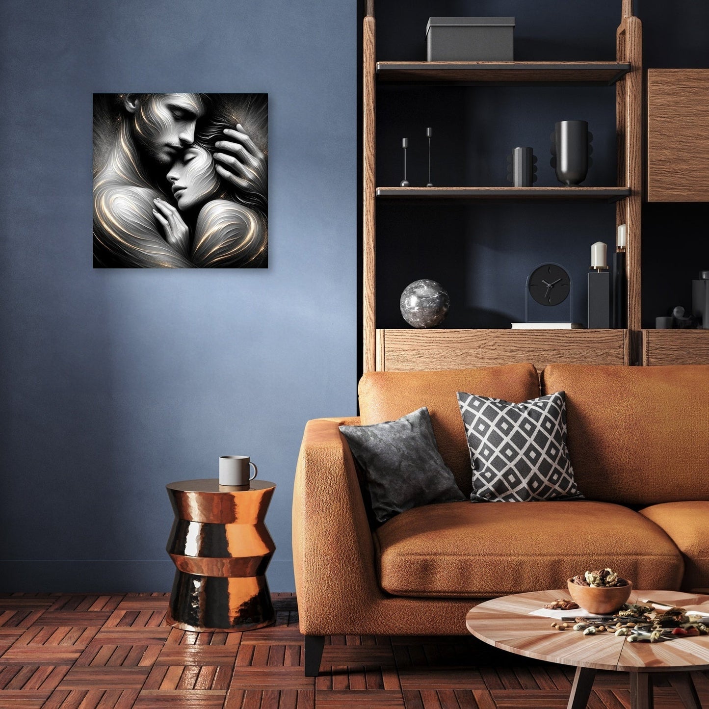 Embrace: Souls United in Love Canvas