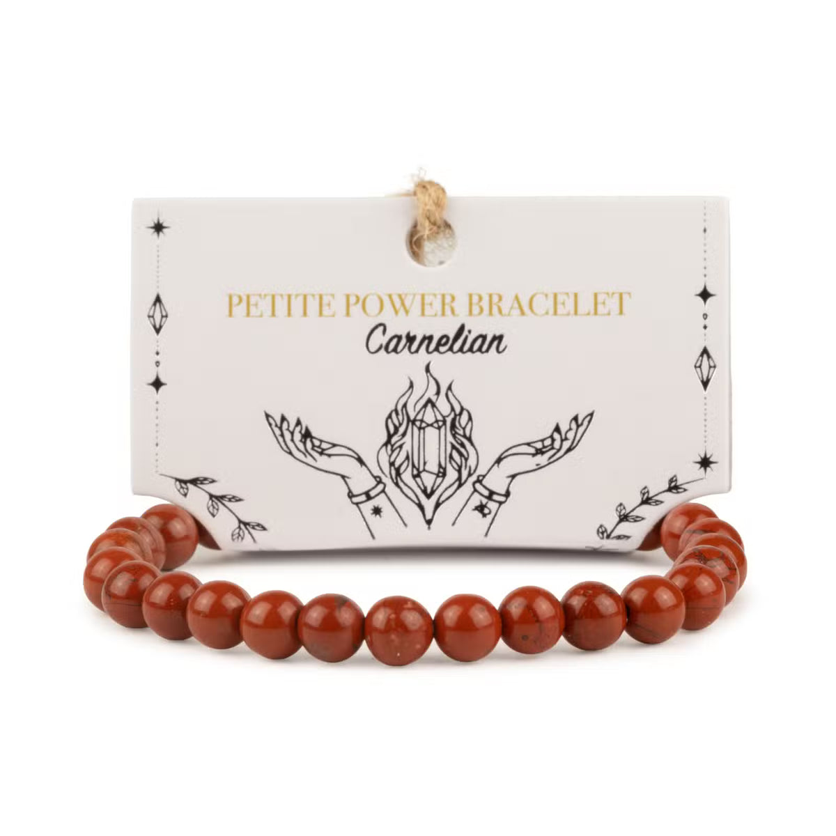 Petite Gemstone Power Bracelets – 6mm Beads