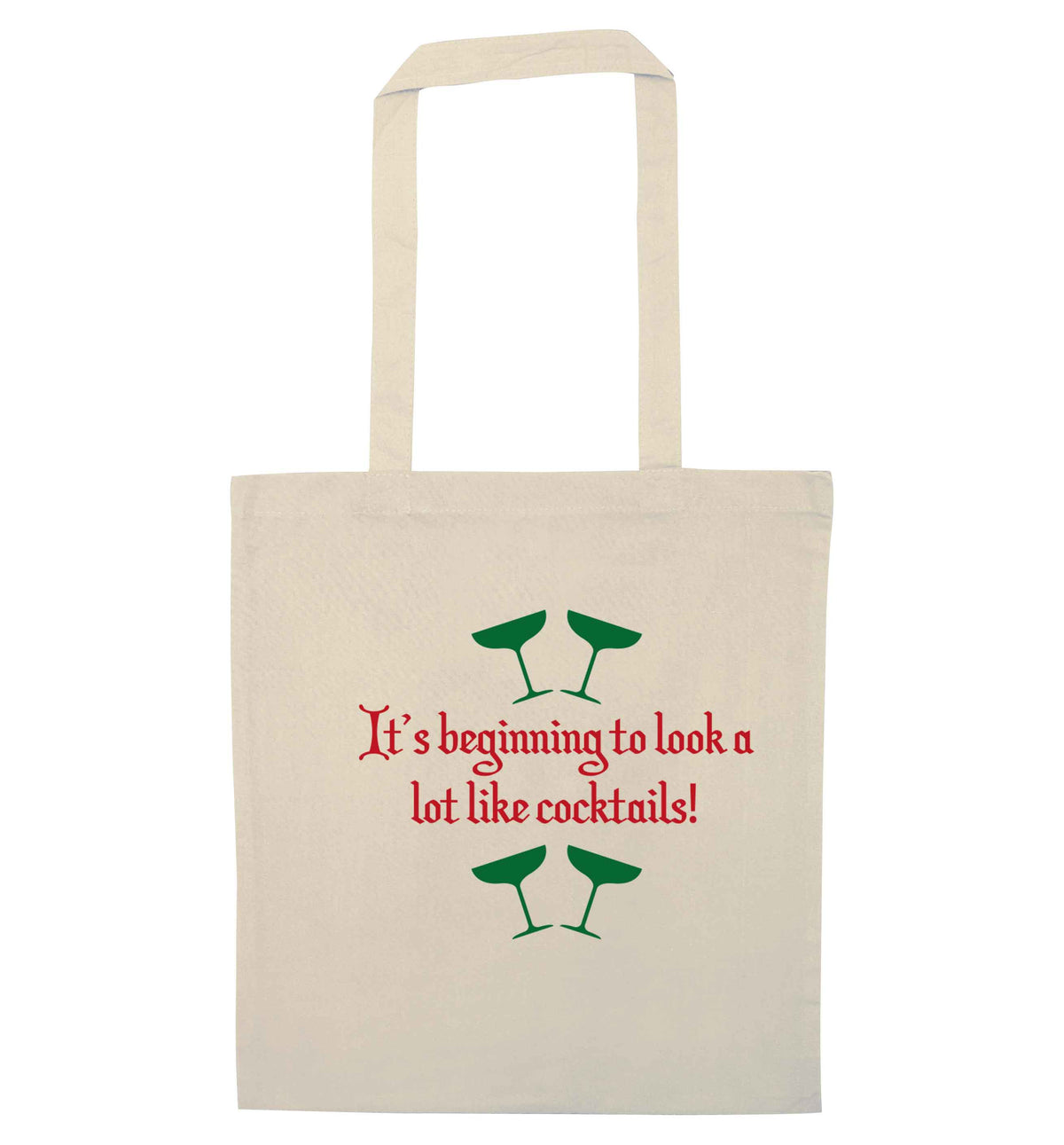It's beginning to look a lot like cocktails | Tote Bag