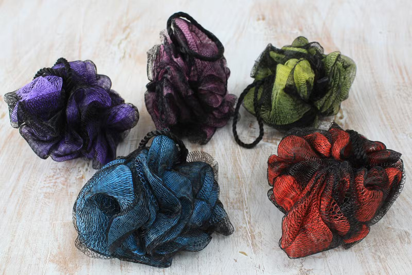 Bath Scrunchies
