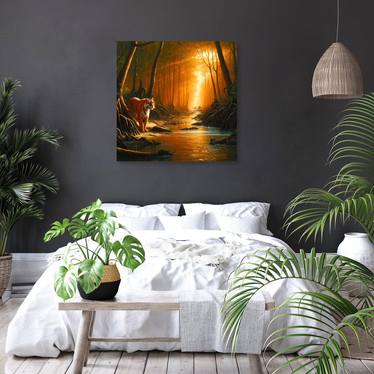 Sundarbans Tiger Majesty Canvas