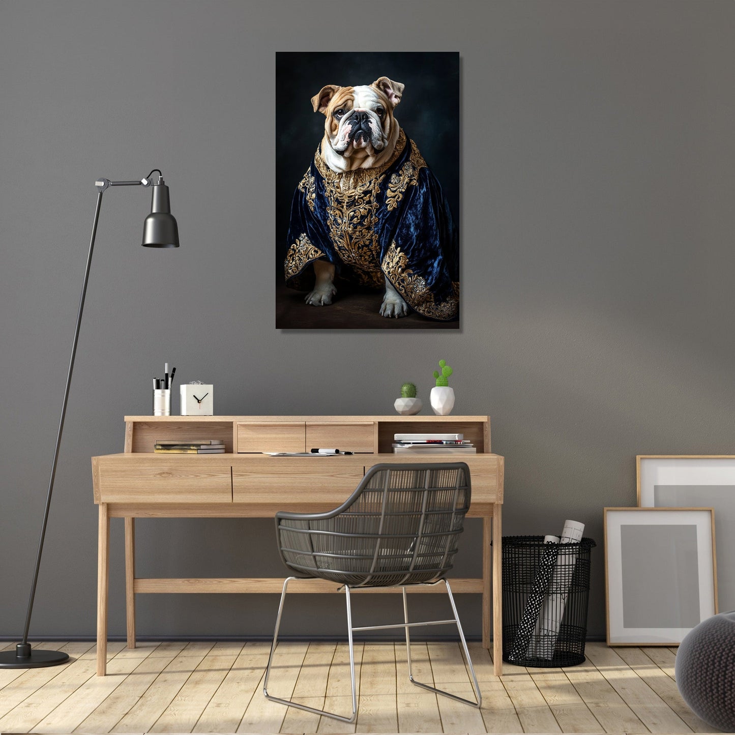 Royal Bulldog Canvas