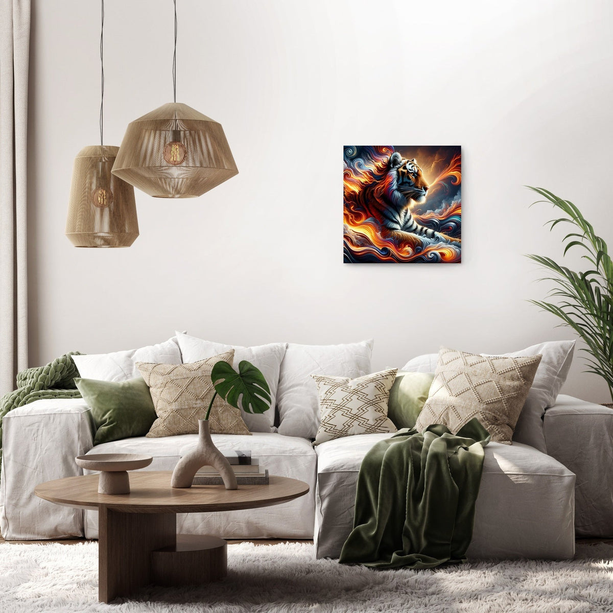 Tiger Vitality Blend Canvas