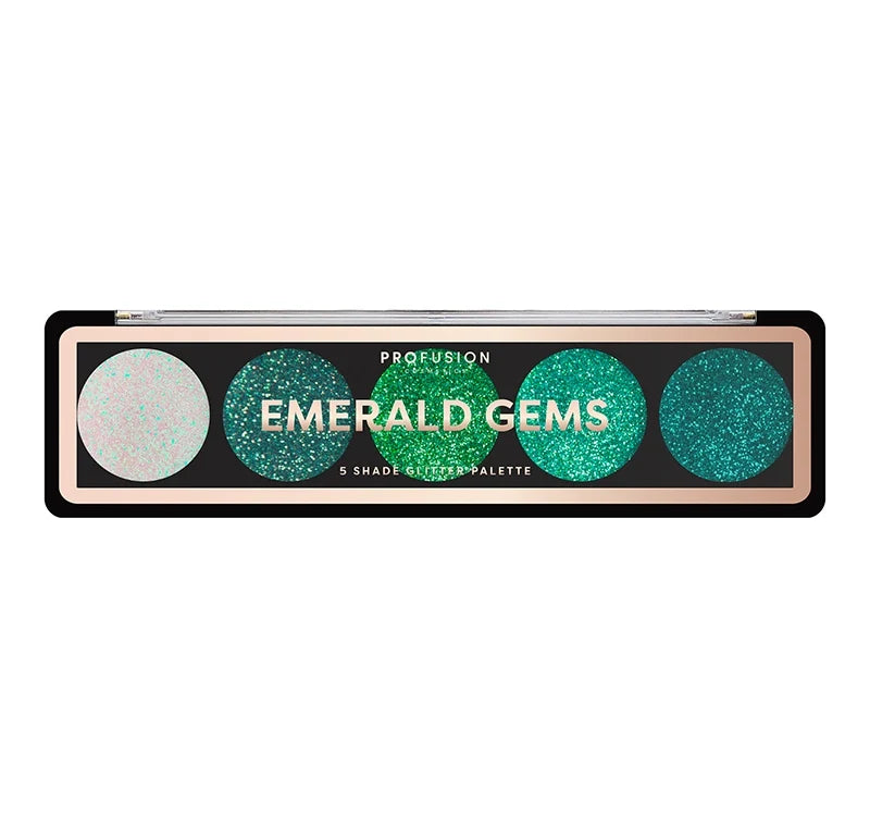 GLITTER GEMS | 5 SHADE GLITTER PALETTES