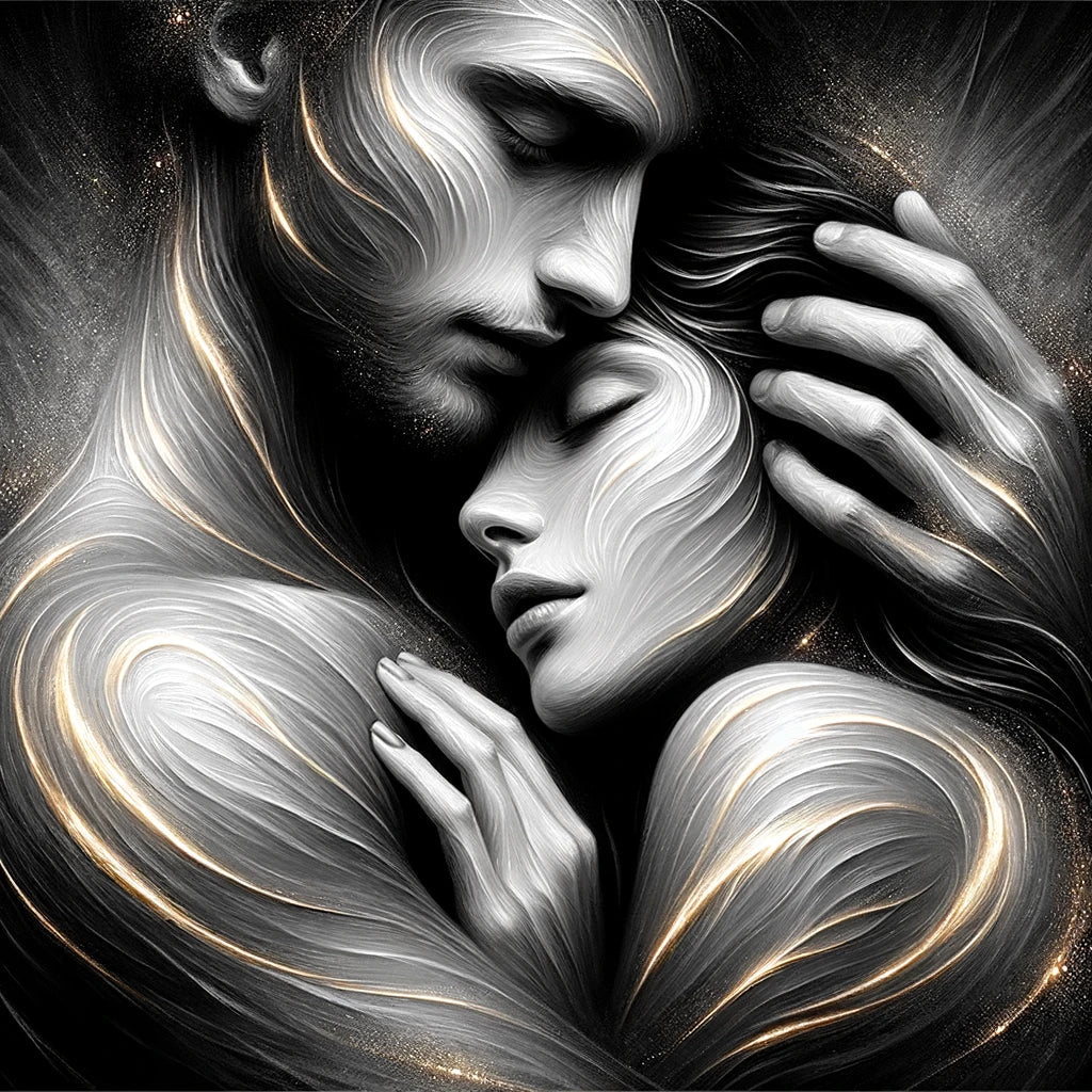 Embrace: Souls United in Love Canvas