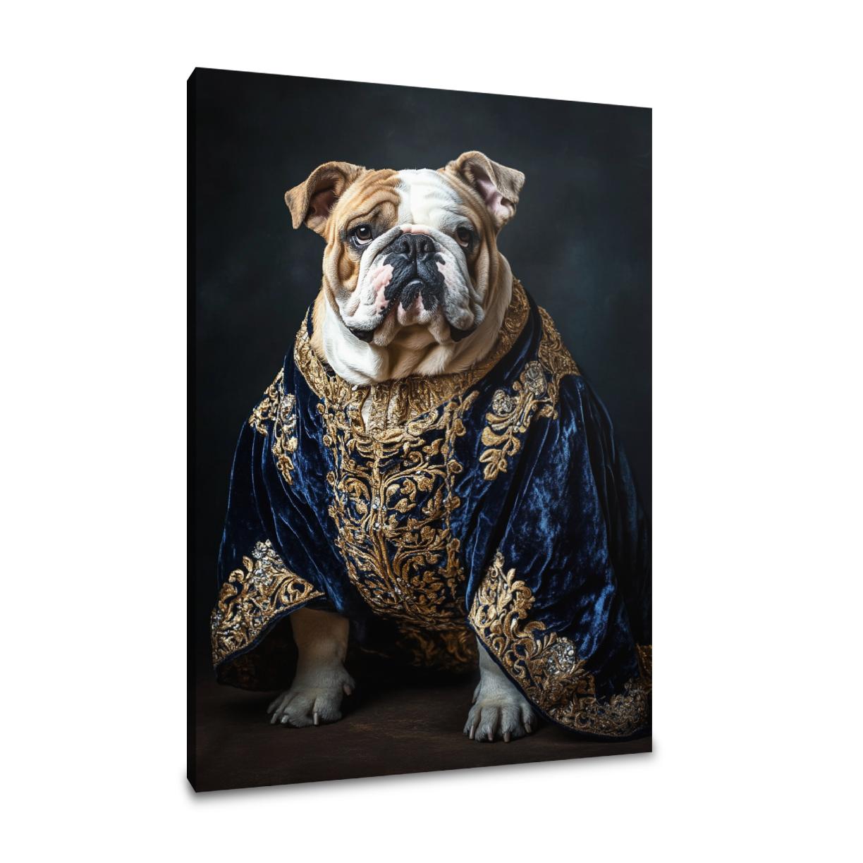 Royal Bulldog Canvas