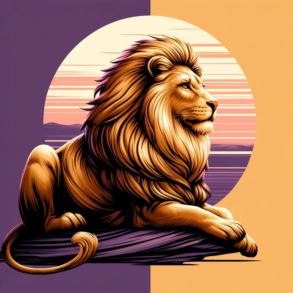 Regal Lion Canvas