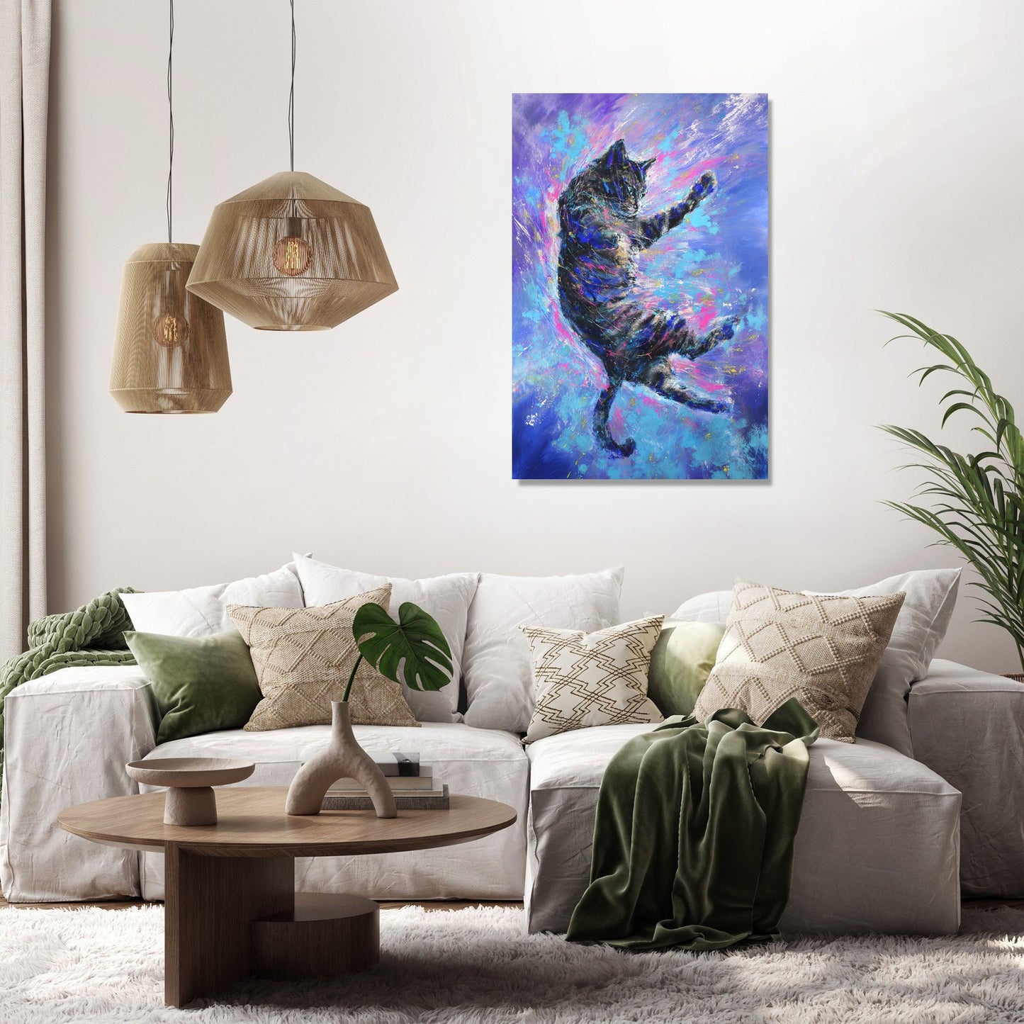 Cat's Dance Canvas
