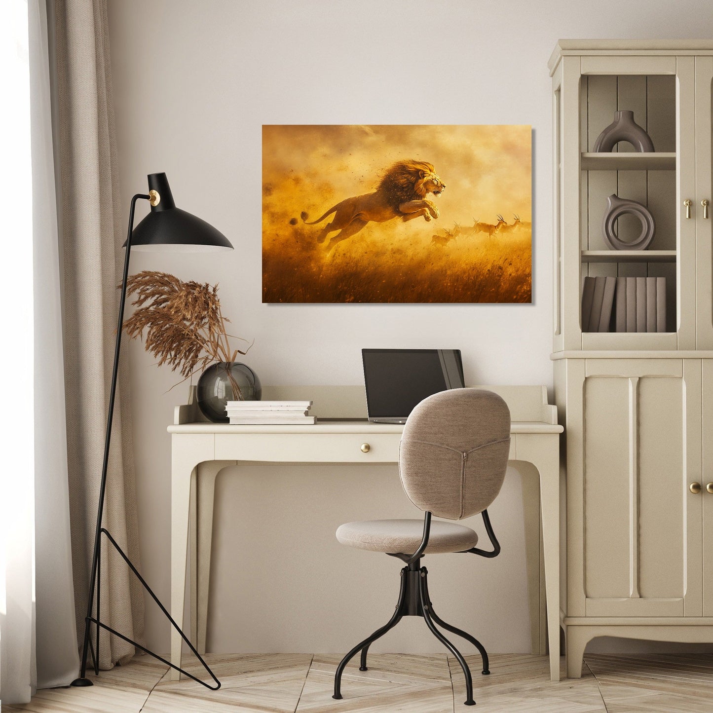 Lion’s Leap Canvas