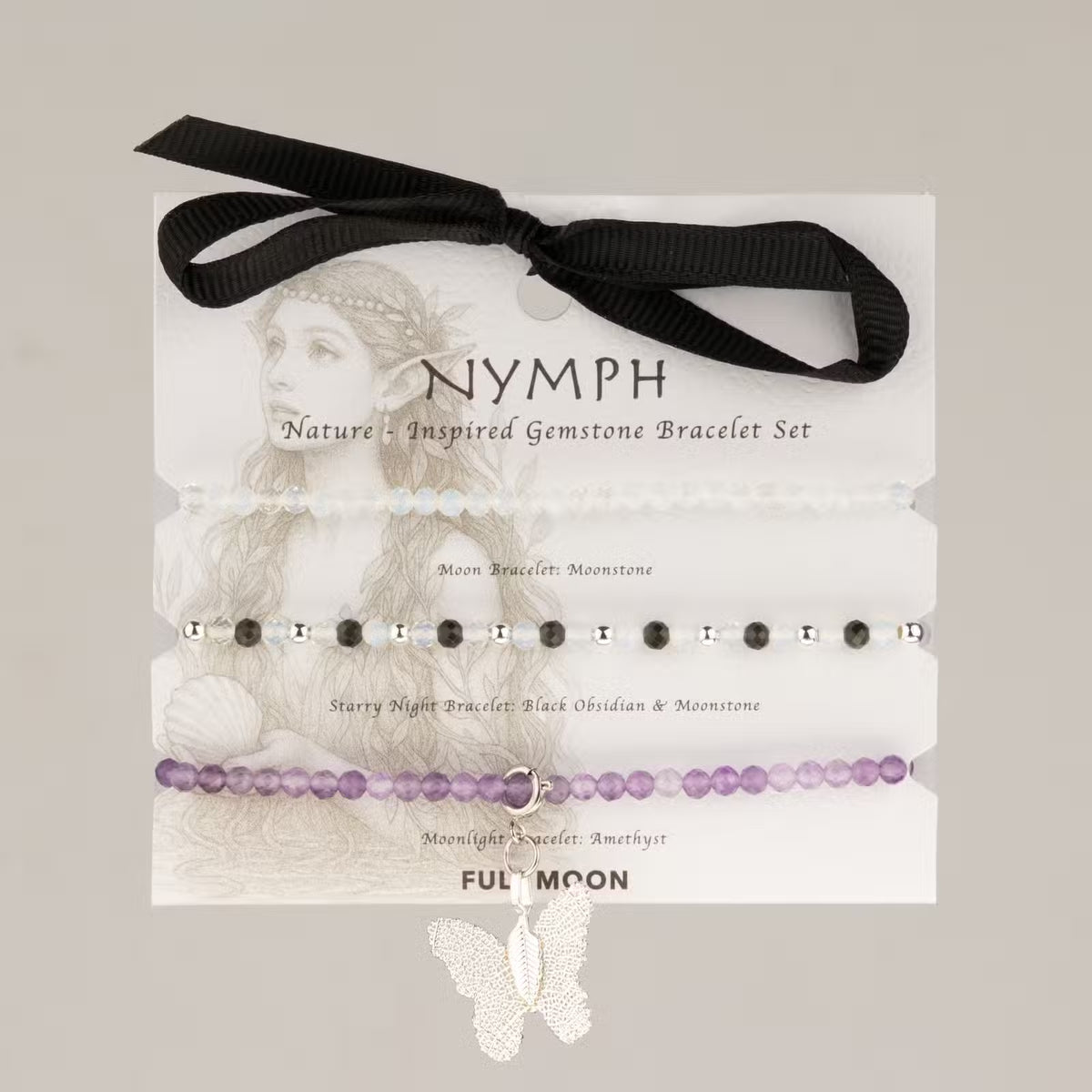 Nymph Spirit Gemstone Bracelet Sets