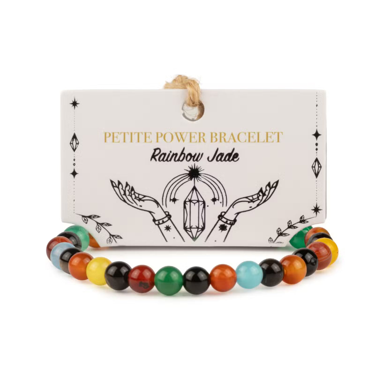 Petite Gemstone Power Bracelets – 6mm Beads