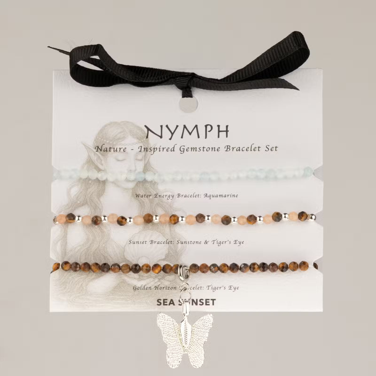 Nymph Spirit Gemstone Bracelet Sets