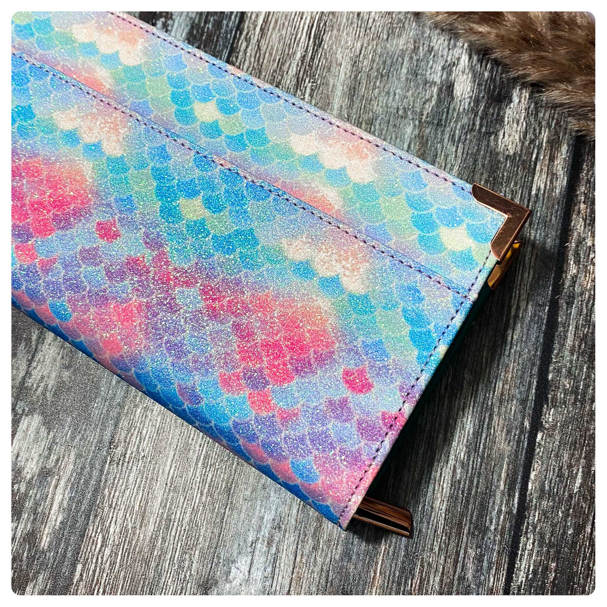 "Ariel" Mermaid Continental Fab-Purse