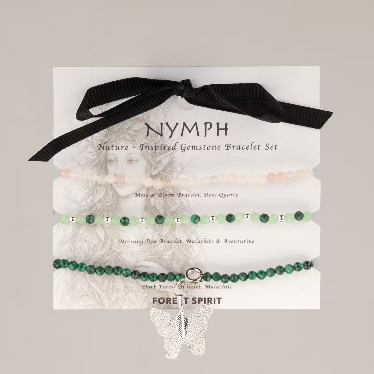 Nymph Spirit Gemstone Bracelet Sets