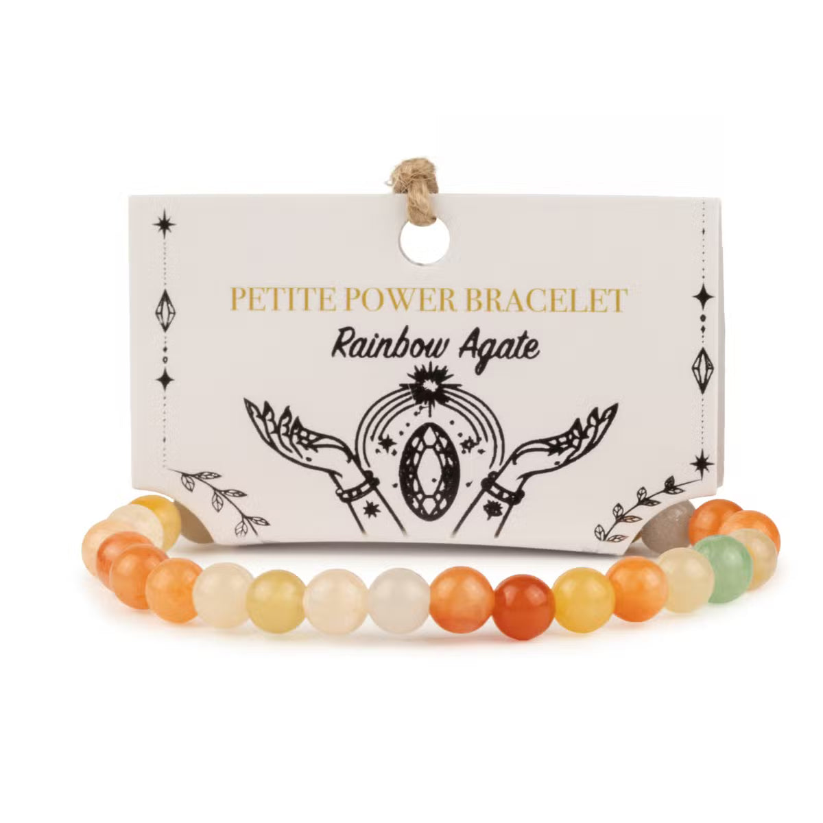 Petite Gemstone Power Bracelets – 6mm Beads