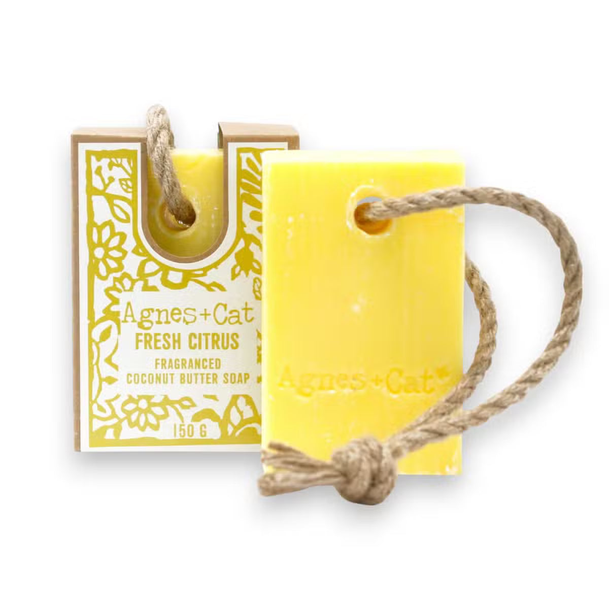 Agnes + Cat Soap on a Rope