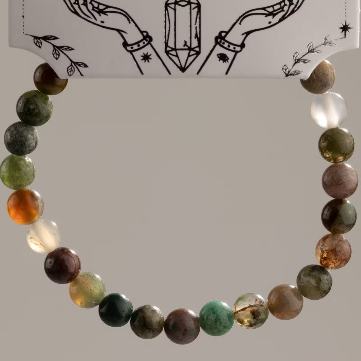 Petite Gemstone Power Bracelets – 6mm Beads