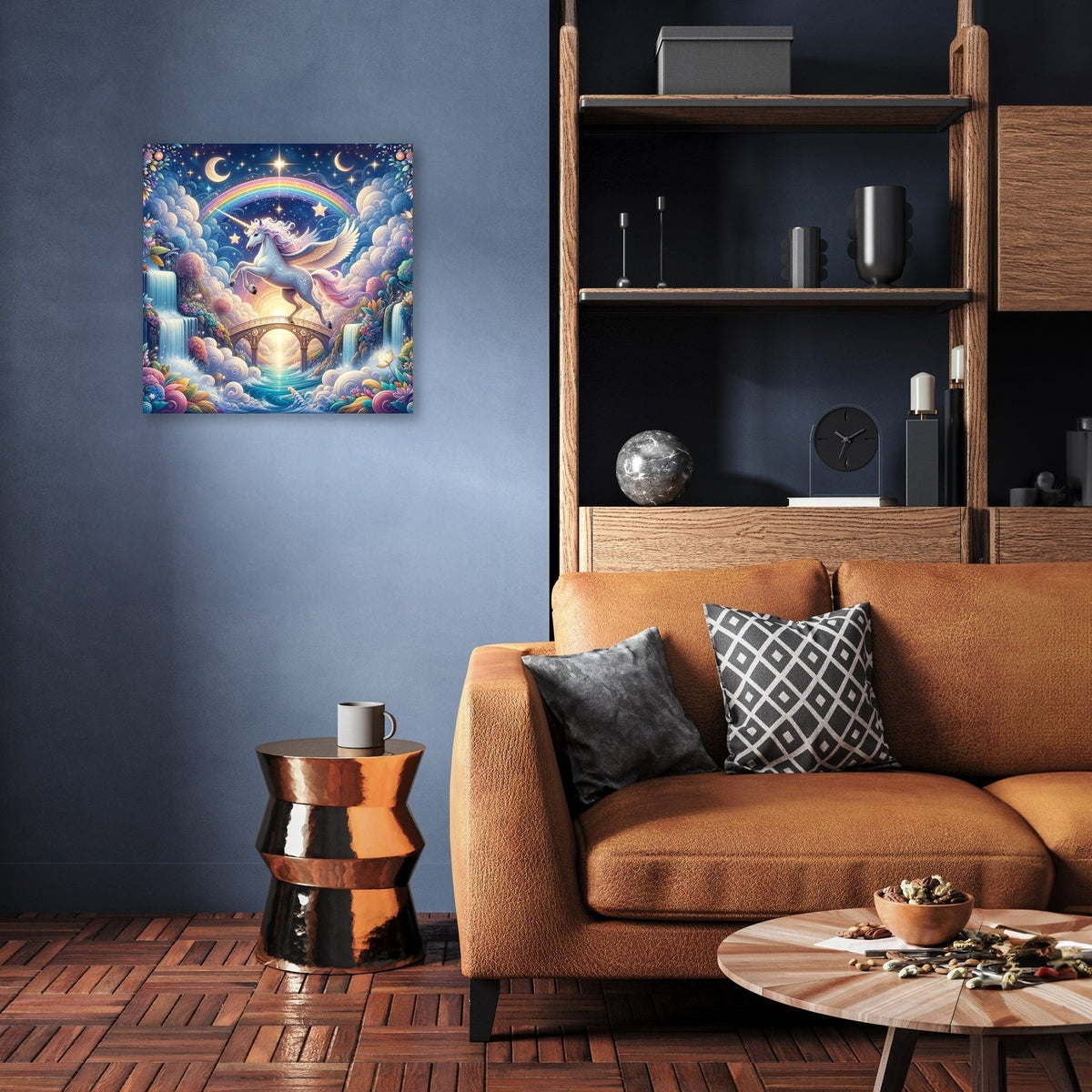 Magical Unicorn Enchantment Canvas