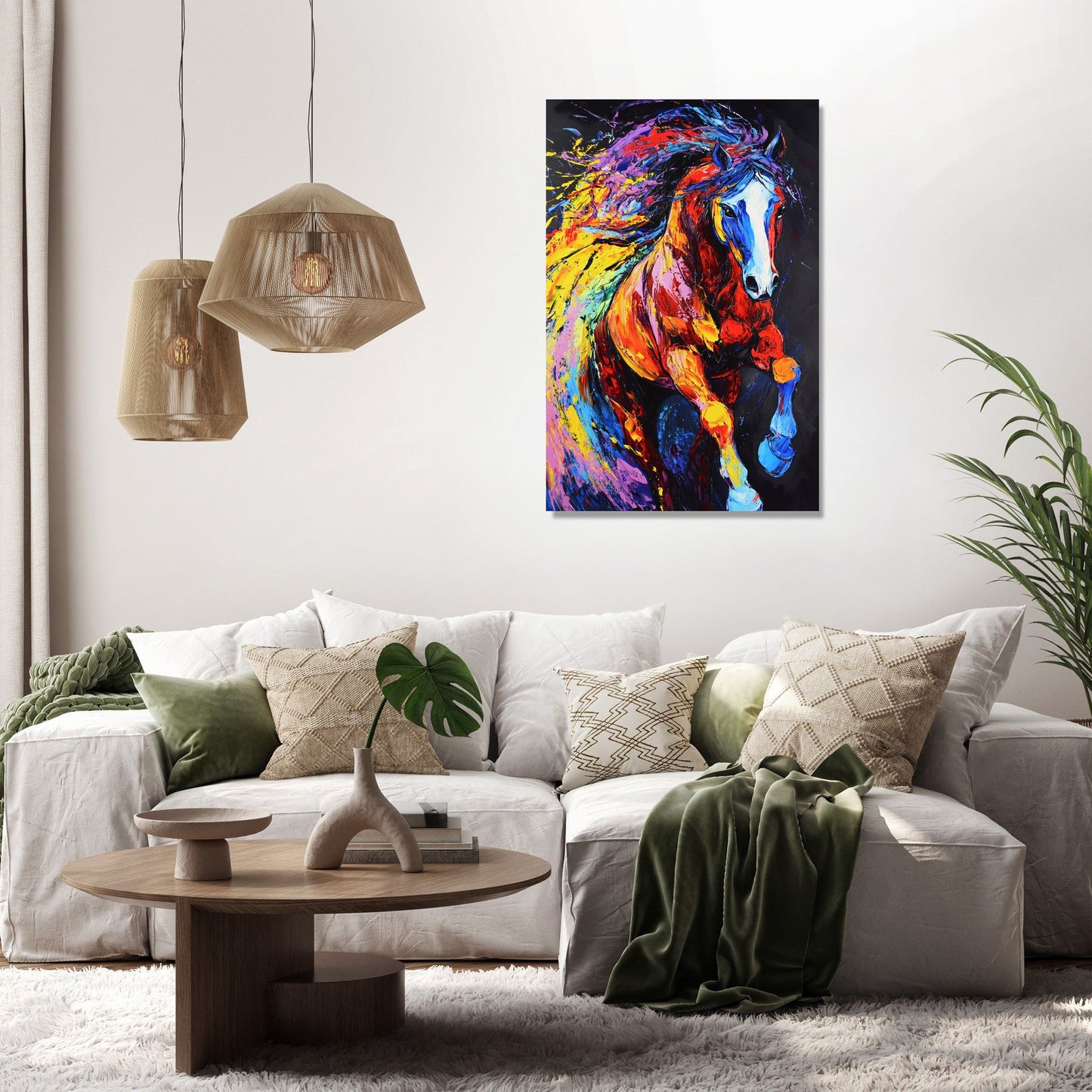 Horse Majesty Canvas