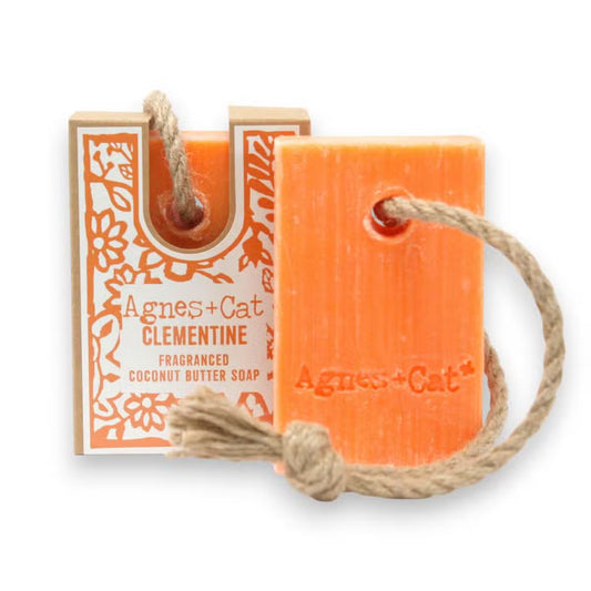 Agnes + Cat Soap on a Rope