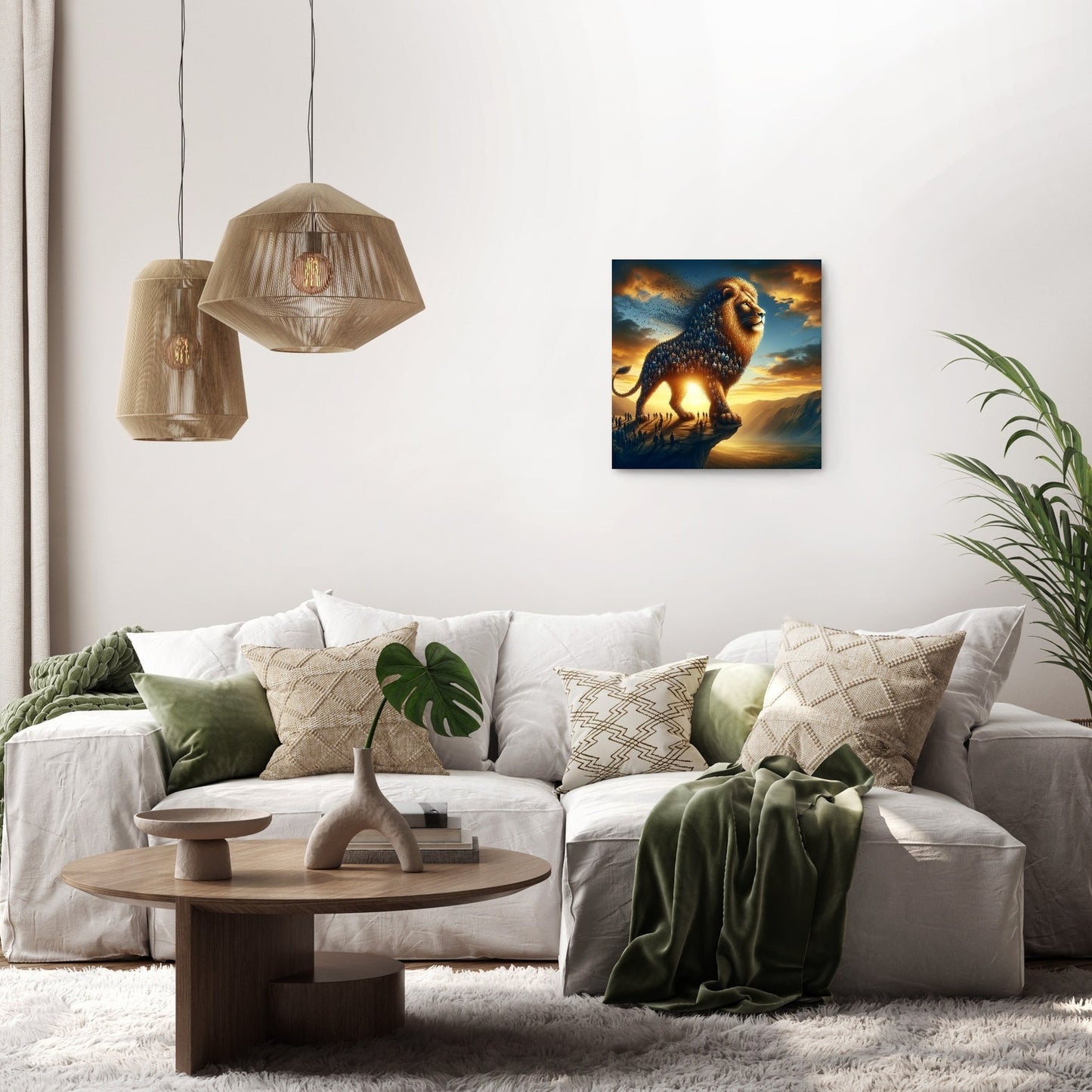 Unity of the Lionhearted Canvas