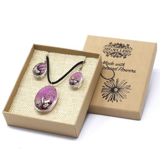 Pressed Flowers Jewellery