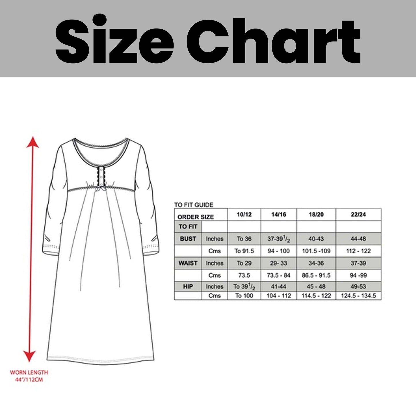 OLIVIA ROCCO Womens Fleece Nightdress Long Sleeve Floral Print Sleepwear Cosy Winter