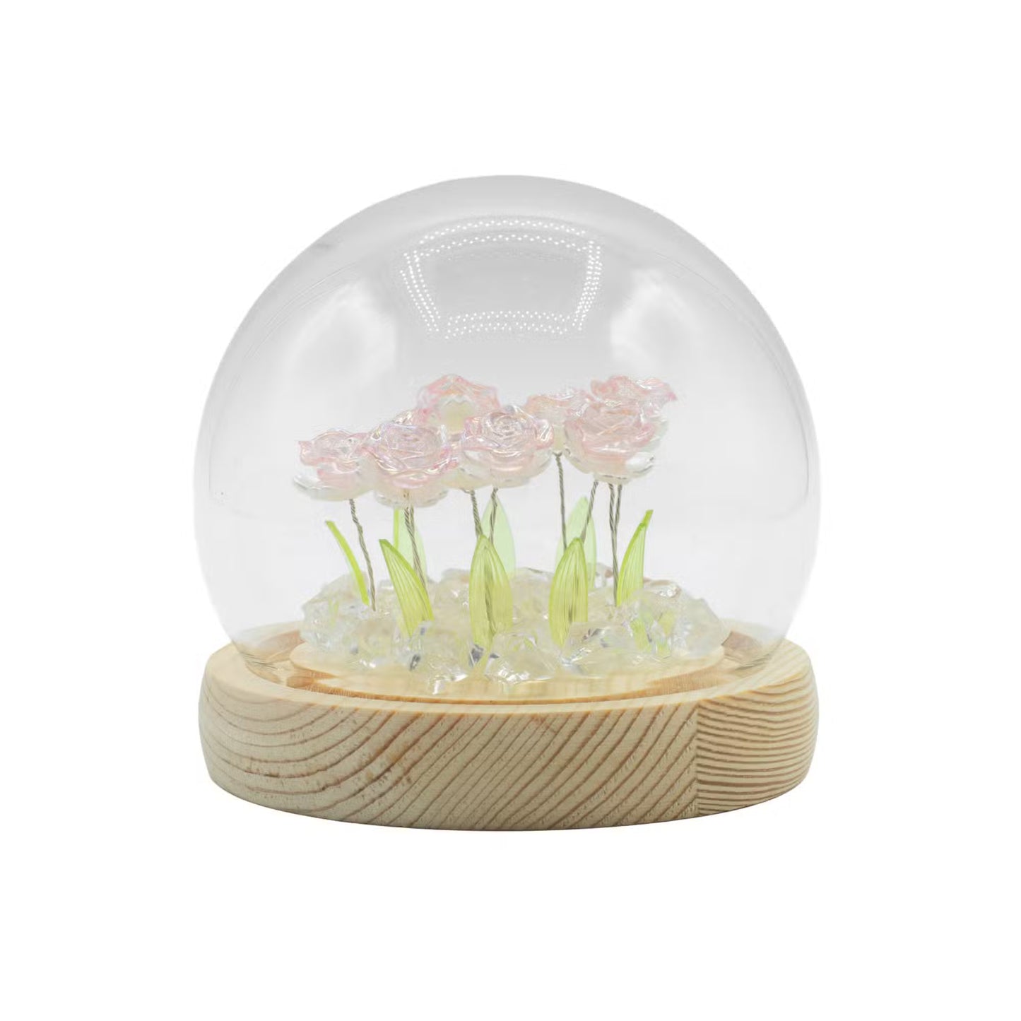 Floral Glow Garden Domes