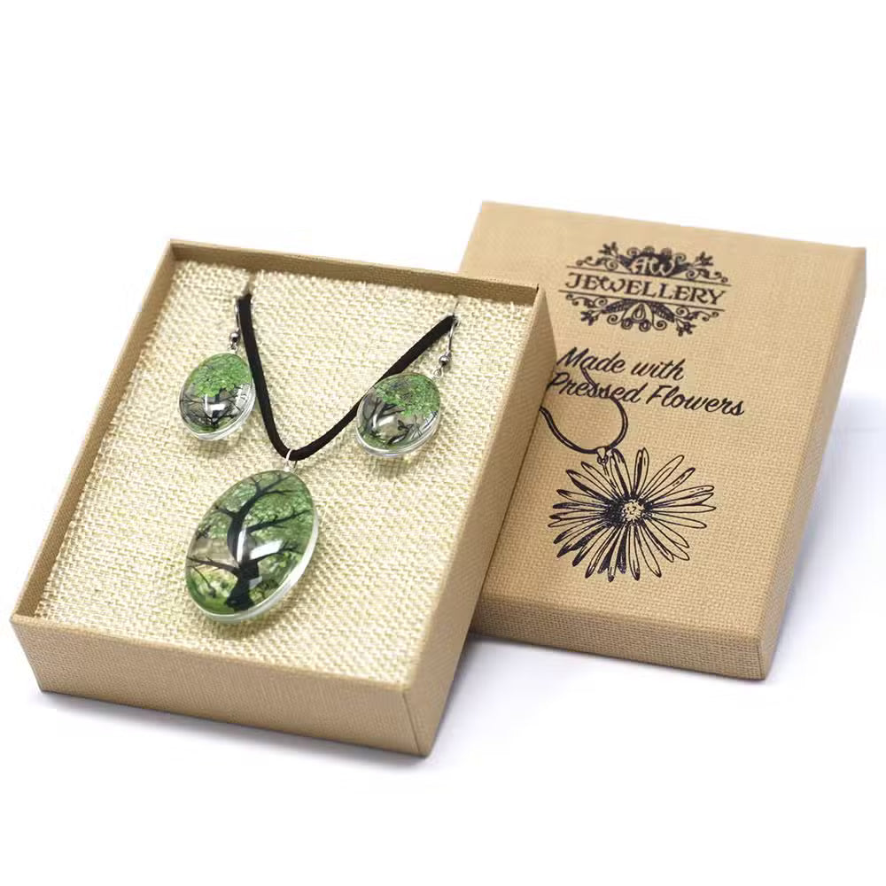 Pressed Flowers Jewellery