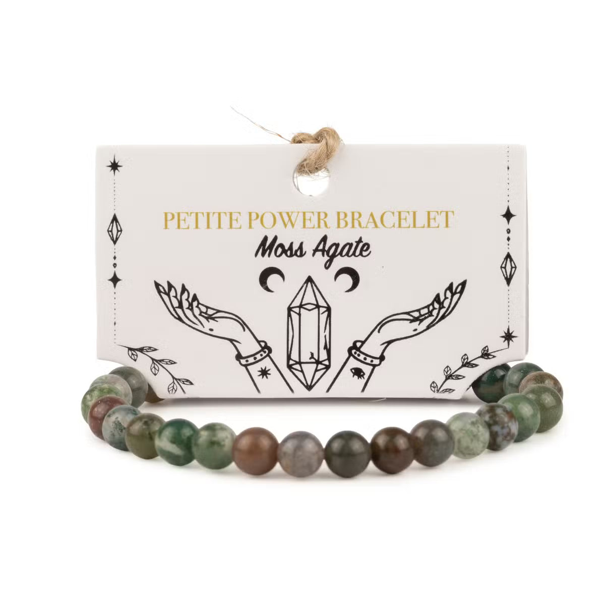 Petite Gemstone Power Bracelets – 6mm Beads