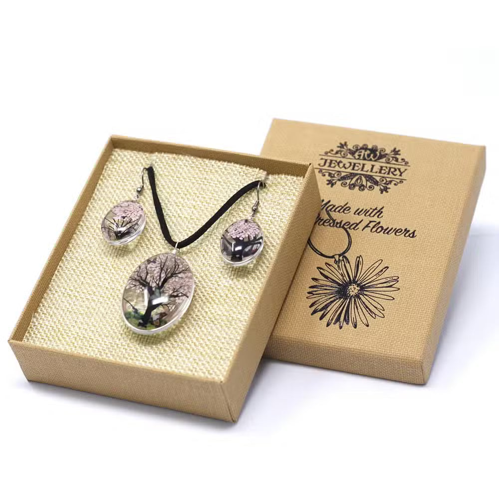Pressed Flowers Jewellery