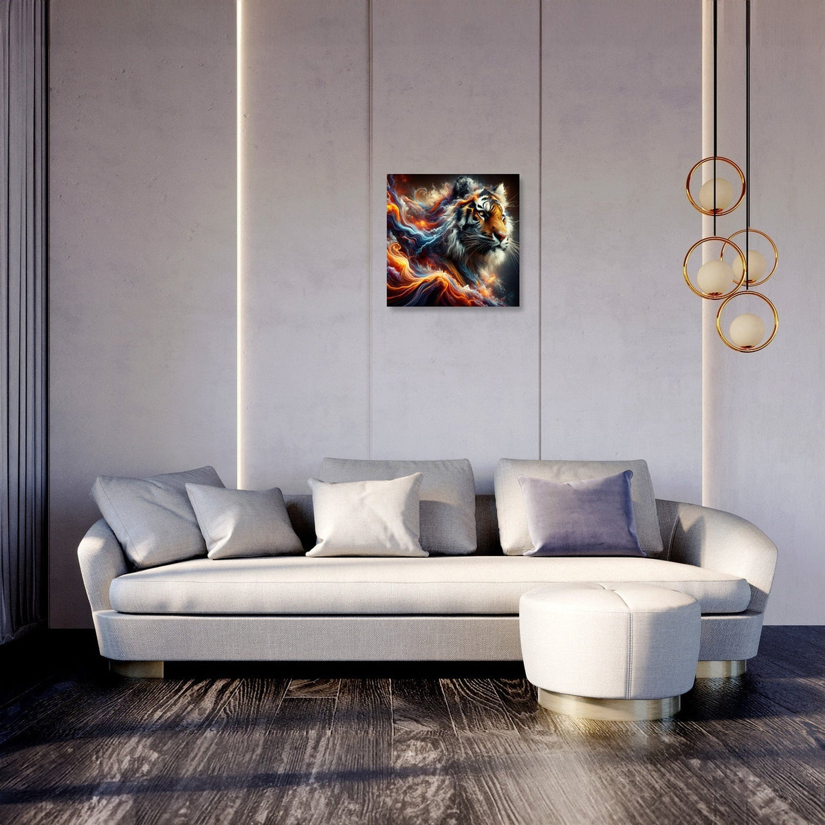 Tiger Energy Fusion Canvas