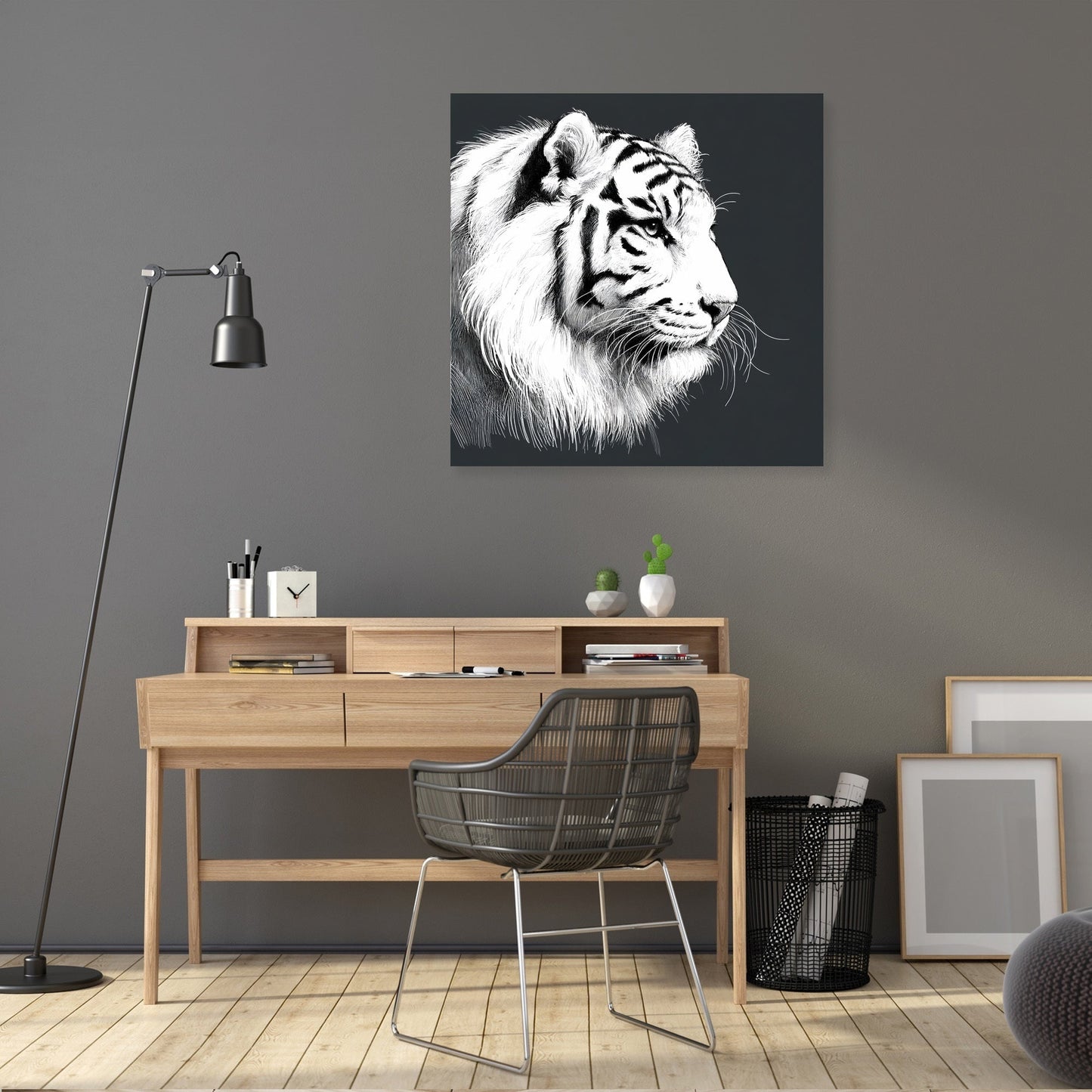 Regal Tiger Canvas