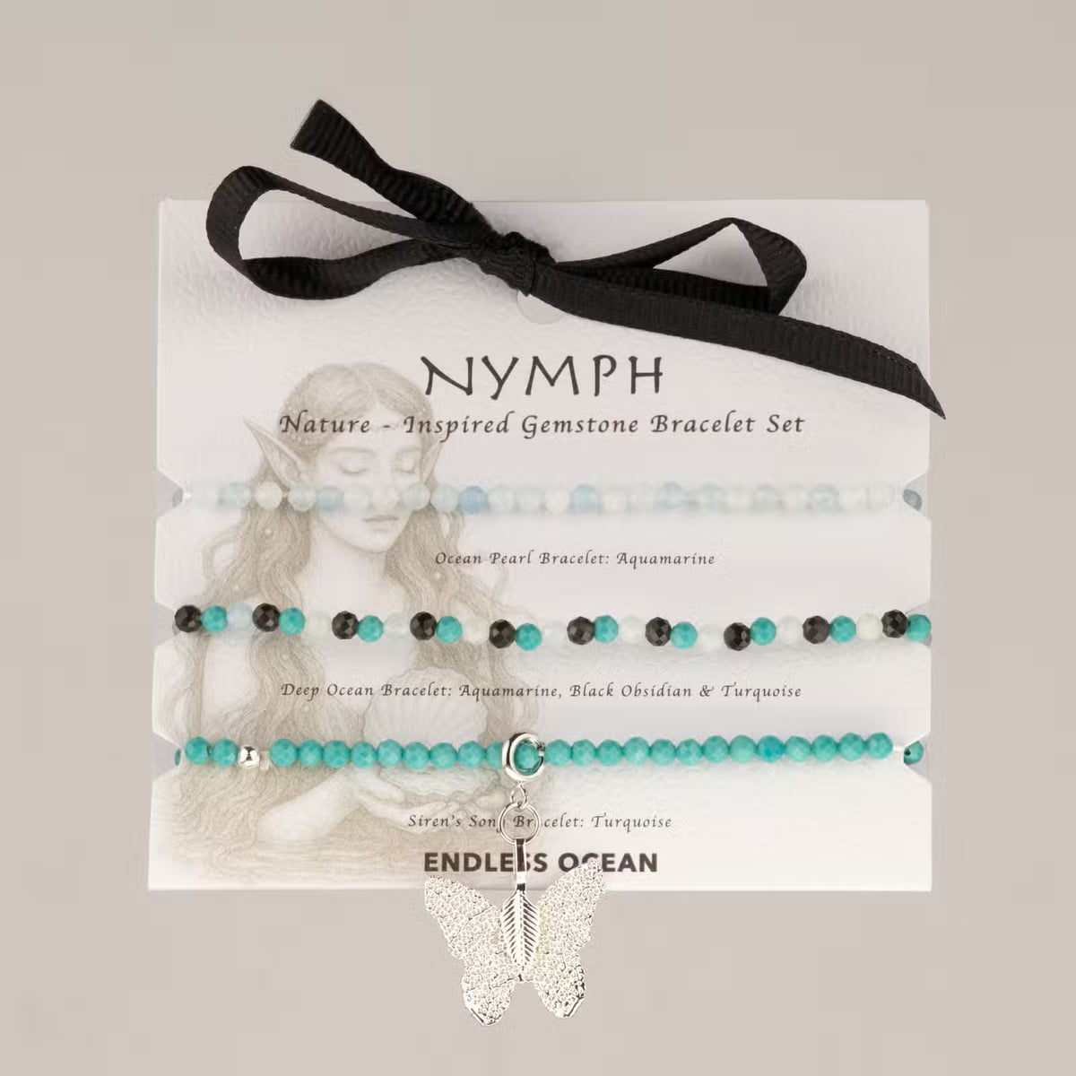 Nymph Spirit Gemstone Bracelet Sets