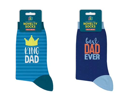 Novelty Socks Dad (Design May Vary)
